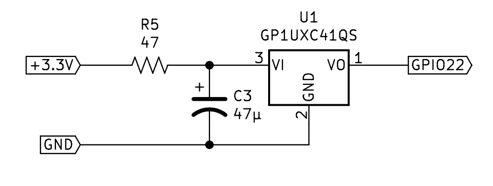 Schematic of receiver