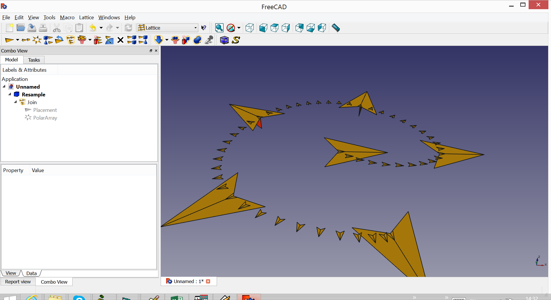 Lattice2-FreeCAD-placement-interpolator